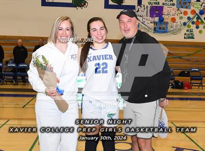 Thumbnail 1 in Chandler @ Xavier College Prep (Senior Night) photogallery.