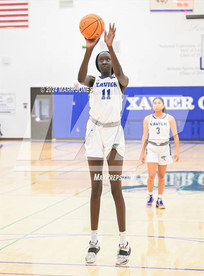 Thumbnail 2 in Chandler @ Xavier College Prep (Senior Night) photogallery.