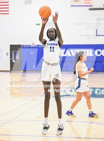 Thumbnail 2 in Chandler @ Xavier College Prep (Senior Night) photogallery.