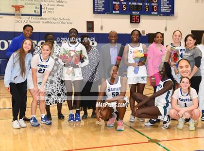 Thumbnail 1 in Chandler @ Xavier College Prep (Senior Night) photogallery.