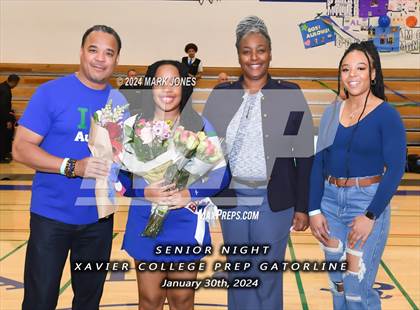 Thumbnail 2 in Chandler @ Xavier College Prep (Senior Night) photogallery.