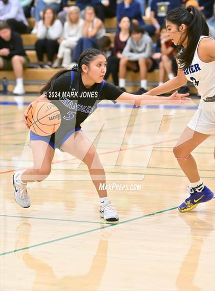 Thumbnail 3 in Chandler @ Xavier College Prep (Senior Night) photogallery.