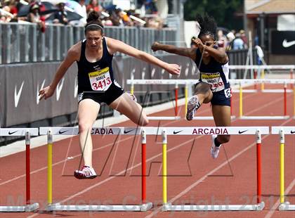 Thumbnail 1 in Arcadia Invitational (300 M Hurdles) photogallery.