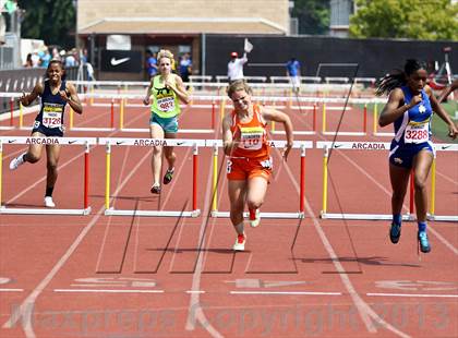 Thumbnail 1 in Arcadia Invitational (300 M Hurdles) photogallery.