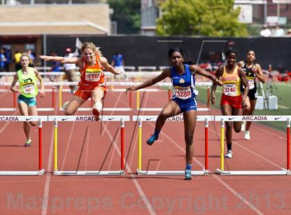 Thumbnail 2 in Arcadia Invitational (300 M Hurdles) photogallery.