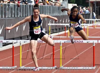 Thumbnail 2 in Arcadia Invitational (300 M Hurdles) photogallery.