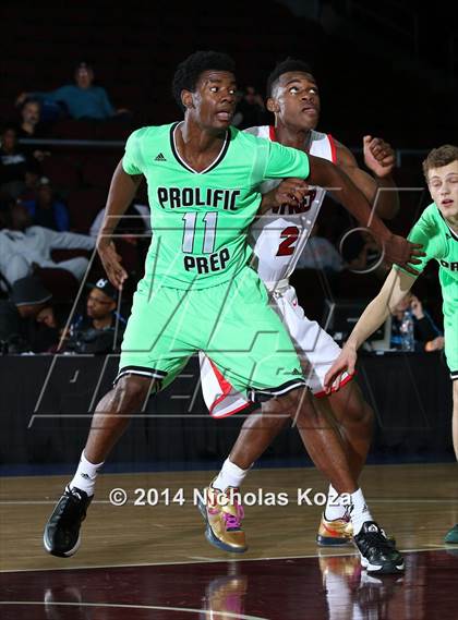 Thumbnail 1 in Victory Prep vs. Prolific Prep Academy (Tarkanian Classic) photogallery.