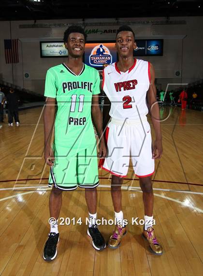 Thumbnail 1 in Victory Prep vs. Prolific Prep Academy (Tarkanian Classic) photogallery.