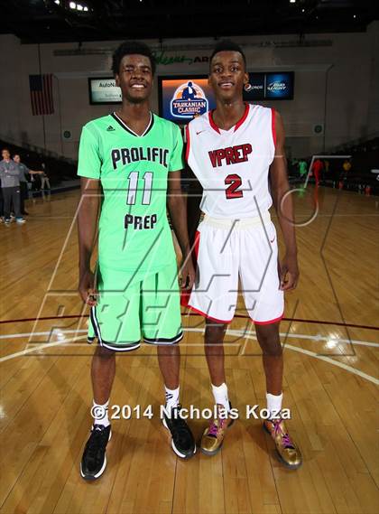 Thumbnail 2 in Victory Prep vs. Prolific Prep Academy (Tarkanian Classic) photogallery.