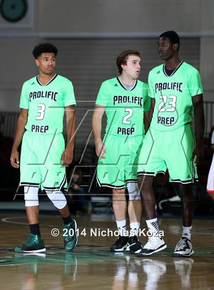 Thumbnail 2 in Victory Prep vs. Prolific Prep Academy (Tarkanian Classic) photogallery.