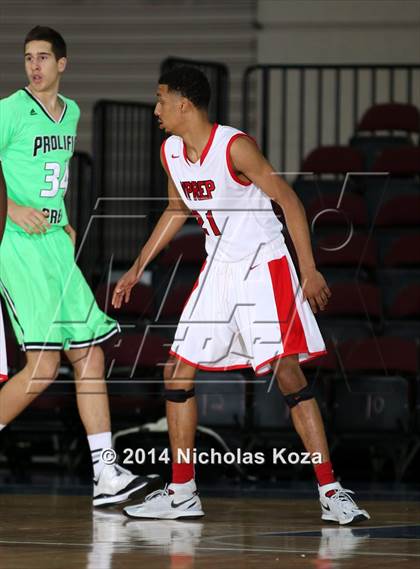 Thumbnail 2 in Victory Prep vs. Prolific Prep Academy (Tarkanian Classic) photogallery.