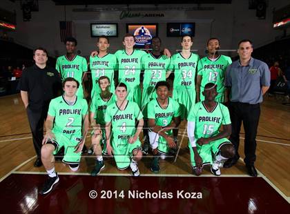 Thumbnail 2 in Victory Prep vs. Prolific Prep Academy (Tarkanian Classic) photogallery.