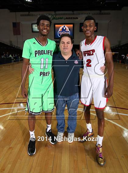 Thumbnail 2 in Victory Prep vs. Prolific Prep Academy (Tarkanian Classic) photogallery.