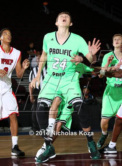 Thumbnail 2 in Victory Prep vs. Prolific Prep Academy (Tarkanian Classic) photogallery.
