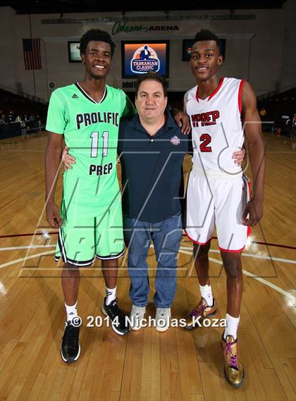 Thumbnail 3 in Victory Prep vs. Prolific Prep Academy (Tarkanian Classic) photogallery.