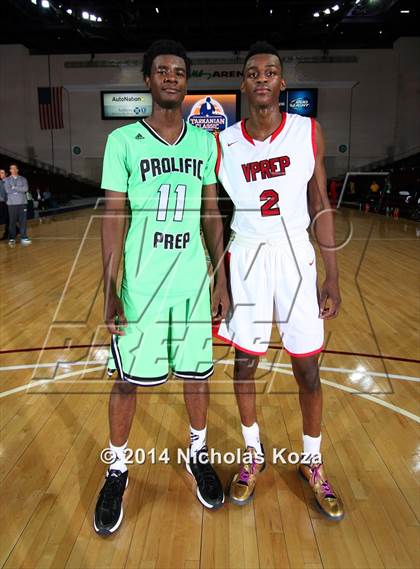 Thumbnail 3 in Victory Prep vs. Prolific Prep Academy (Tarkanian Classic) photogallery.