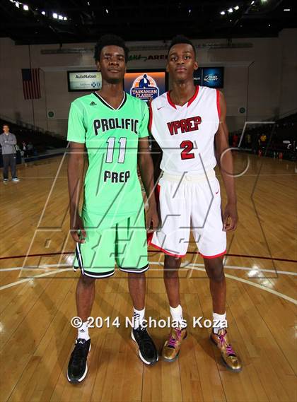 Thumbnail 1 in Victory Prep vs. Prolific Prep Academy (Tarkanian Classic) photogallery.