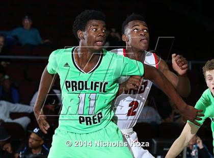 Thumbnail 2 in Victory Prep vs. Prolific Prep Academy (Tarkanian Classic) photogallery.