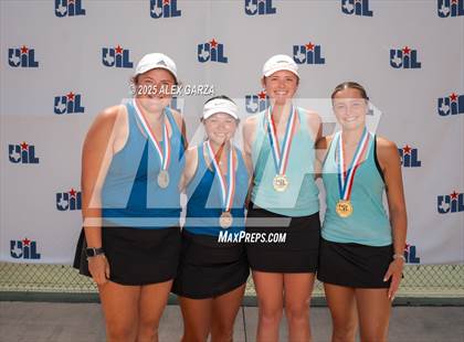 Thumbnail 1 in UIL Tennis 1A 2A Girls Finals (Awards) photogallery.