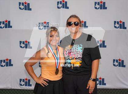 Thumbnail 1 in UIL Tennis 1A 2A Girls Finals (Awards) photogallery.