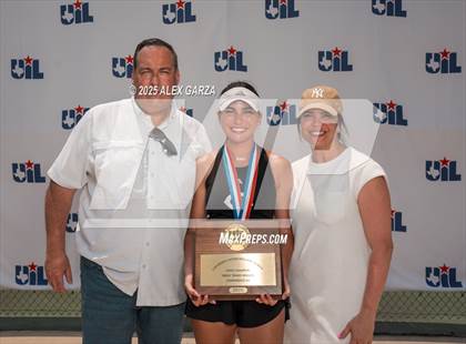 Thumbnail 1 in UIL Tennis 1A 2A Girls Finals (Awards) photogallery.