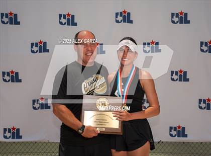 Thumbnail 3 in UIL Tennis 1A 2A Girls Finals (Awards) photogallery.