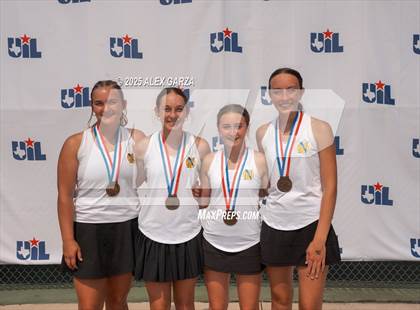 Thumbnail 2 in UIL Tennis 1A 2A Girls Finals (Awards) photogallery.
