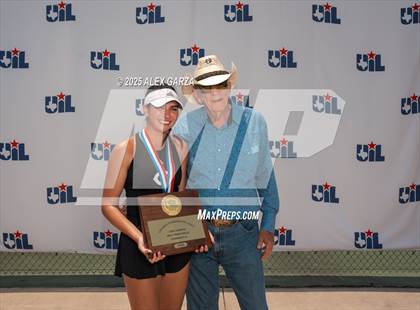 Thumbnail 2 in UIL Tennis 1A 2A Girls Finals (Awards) photogallery.