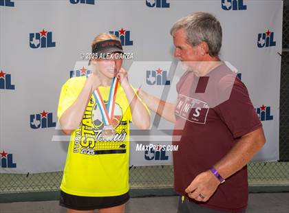 Thumbnail 1 in UIL Tennis 1A 2A Girls Finals (Awards) photogallery.