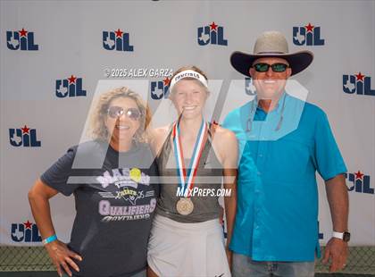 Thumbnail 2 in UIL Tennis 1A 2A Girls Finals (Awards) photogallery.