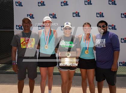 Thumbnail 3 in UIL Tennis 1A 2A Girls Finals (Awards) photogallery.