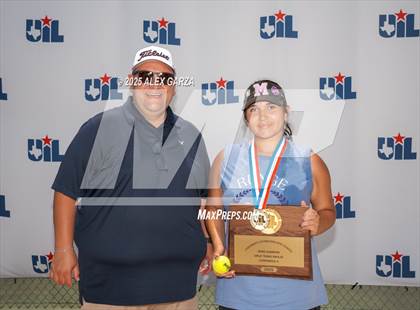 Thumbnail 1 in UIL Tennis 1A 2A Girls Finals (Awards) photogallery.