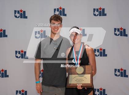 Thumbnail 2 in UIL Tennis 1A 2A Girls Finals (Awards) photogallery.