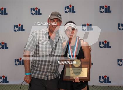 Thumbnail 3 in UIL Tennis 1A 2A Girls Finals (Awards) photogallery.