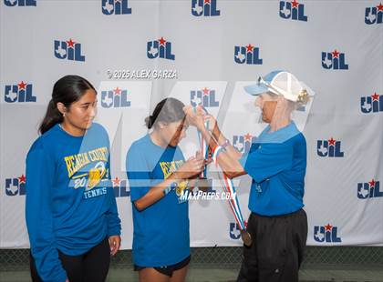 Thumbnail 2 in UIL Tennis 1A 2A Girls Finals (Awards) photogallery.