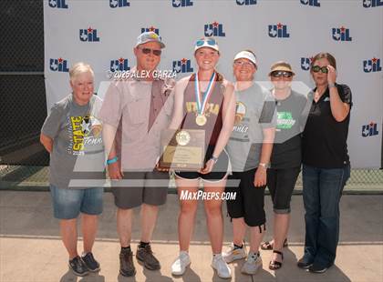 Thumbnail 3 in UIL Tennis 1A 2A Girls Finals (Awards) photogallery.