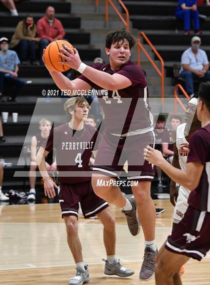 Thumbnail 2 in Perryville @ Lamar (AAA 3A District Playoff) photogallery.