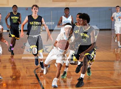 Thumbnail 2 in Land O' Lakes vs Nature Coast Tech. (Nature Coast Holiday Tournament) photogallery.