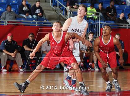 Thumbnail 3 in Dallas HSAA Blue vs. Wilson (Thanksgiving Hoopfest) photogallery.