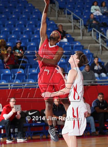 Thumbnail 2 in Dallas HSAA Blue vs. Wilson (Thanksgiving Hoopfest) photogallery.