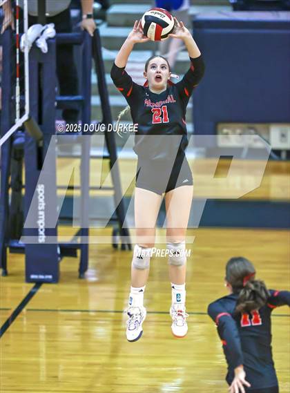 Thumbnail 3 in Memorial vs. Tompkins (UIL Volleyball 6A D2 Area) photogallery.