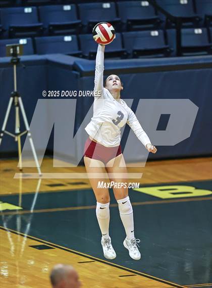 Thumbnail 2 in Memorial vs. Tompkins (UIL Volleyball 6A D2 Area) photogallery.