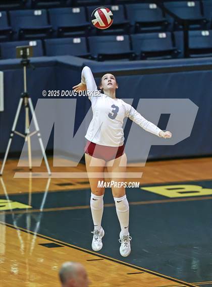Thumbnail 1 in Memorial vs. Tompkins (UIL Volleyball 6A D2 Area) photogallery.