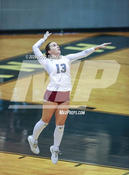 Thumbnail 2 in Memorial vs. Tompkins (UIL 6A D2 Girls Volleyball  Area) photogallery.