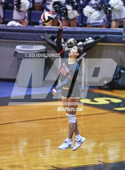 Thumbnail 2 in Memorial vs. Tompkins (UIL Volleyball 6A D2 Area) photogallery.