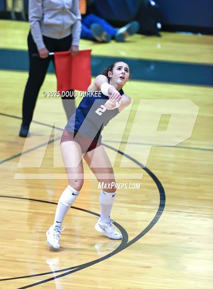 Thumbnail 1 in Memorial vs. Tompkins (UIL 6A D2 Girls Volleyball  Area) photogallery.