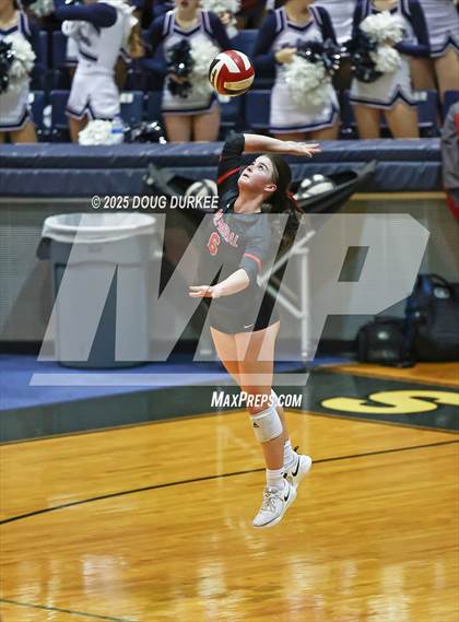 Thumbnail 1 in Memorial vs. Tompkins (UIL Volleyball 6A D2 Area) photogallery.