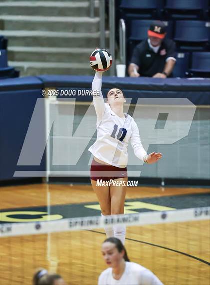 Thumbnail 2 in Memorial vs. Tompkins (UIL Volleyball 6A D2 Area) photogallery.