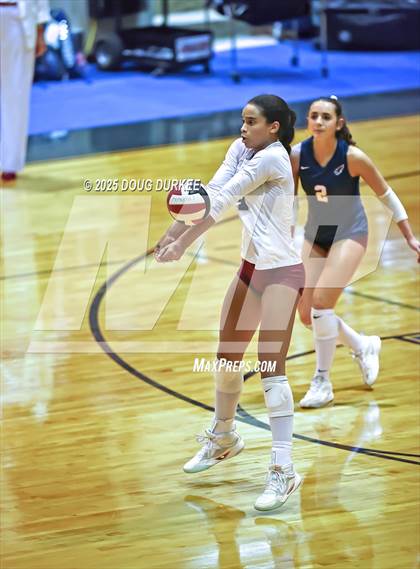 Thumbnail 2 in Memorial vs. Tompkins (UIL Volleyball 6A D2 Area) photogallery.