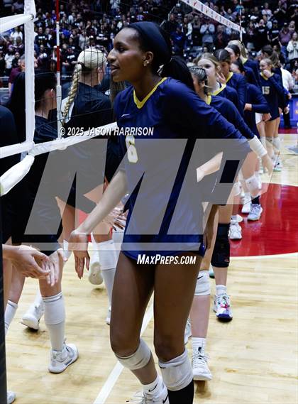 Thumbnail 2 in A&M Consolidated vs. Dallas Highland Park (UIL 5A D2 Volleyball Final) photogallery.